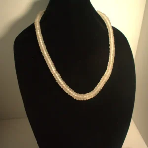 Malian bone bead necklace