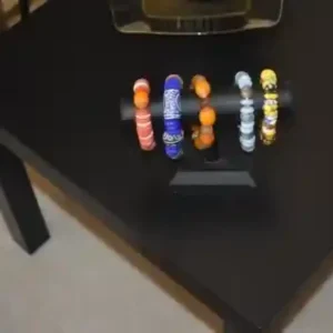 Handmade Mixed crushed glass African bead bracelets